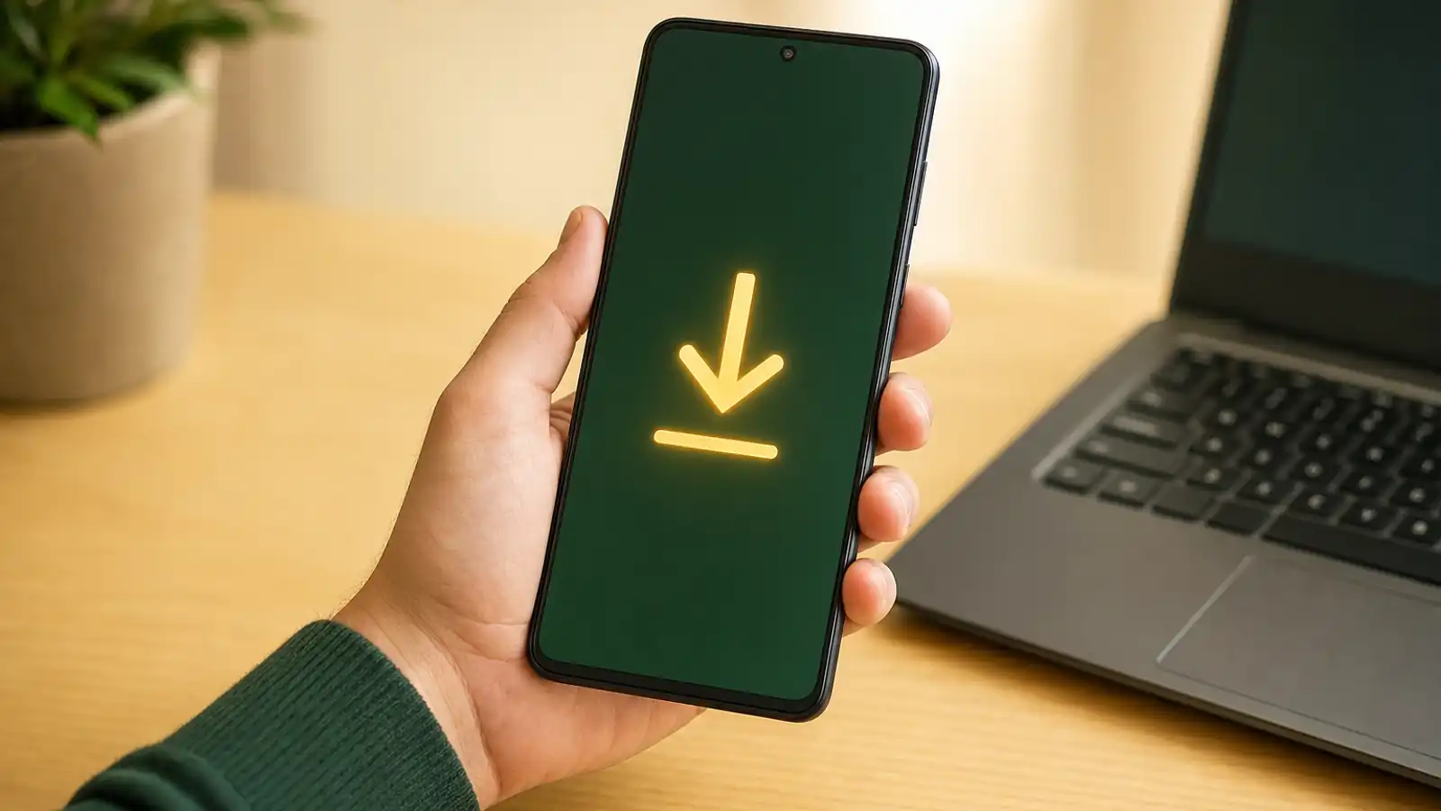Android telefonda APK yuklab olish — faqat rasmiy saytdan