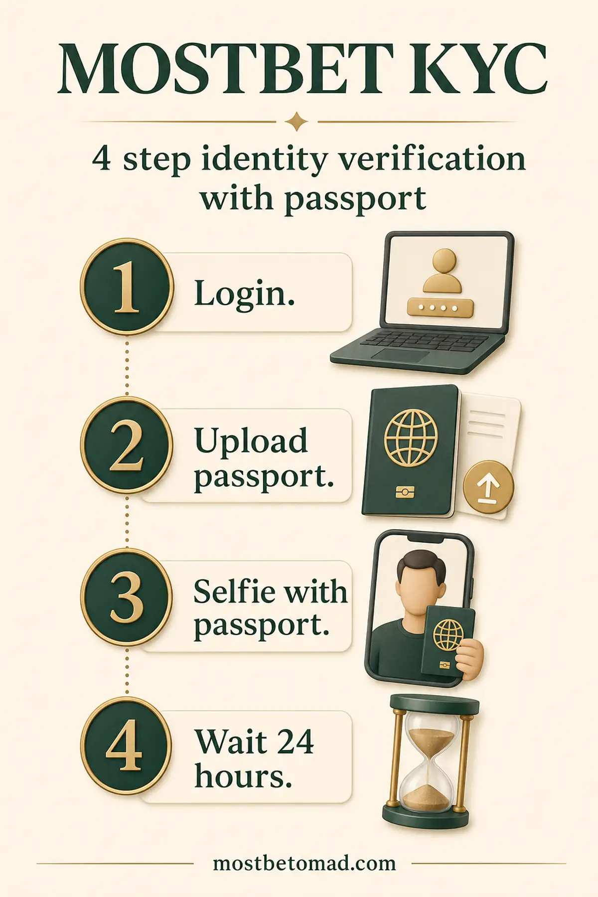 Mostbet KYC bosqichlari: pasport, manzil, telefon